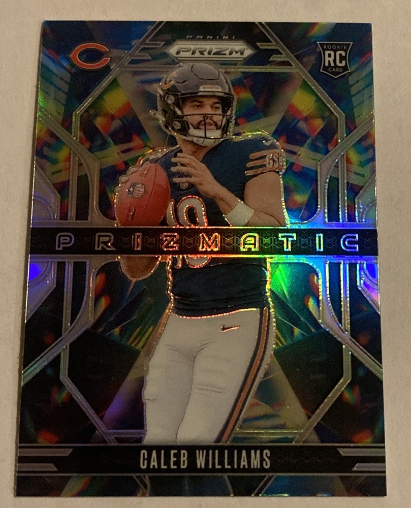 2024 Panini Prizm NFL Prizmatic RC Caleb Williams Silver Prizm HOLO- CHICAGO