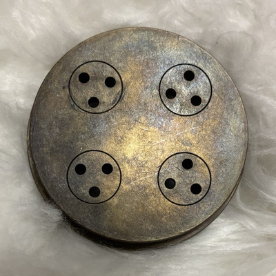 Bronze Pasta Die #14 Metal Spaghetti Pasta (Bigoli)
