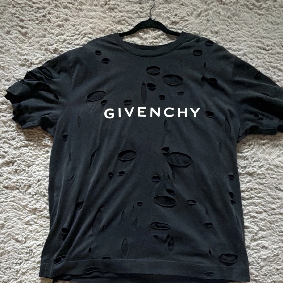 GIVENCHY Studio Homme パッチロゴ Tシャツブラック