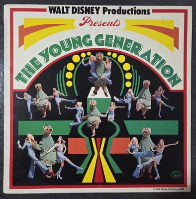 The Young Generation - Walt Disney productions presents - EX vinyl LP album 1974