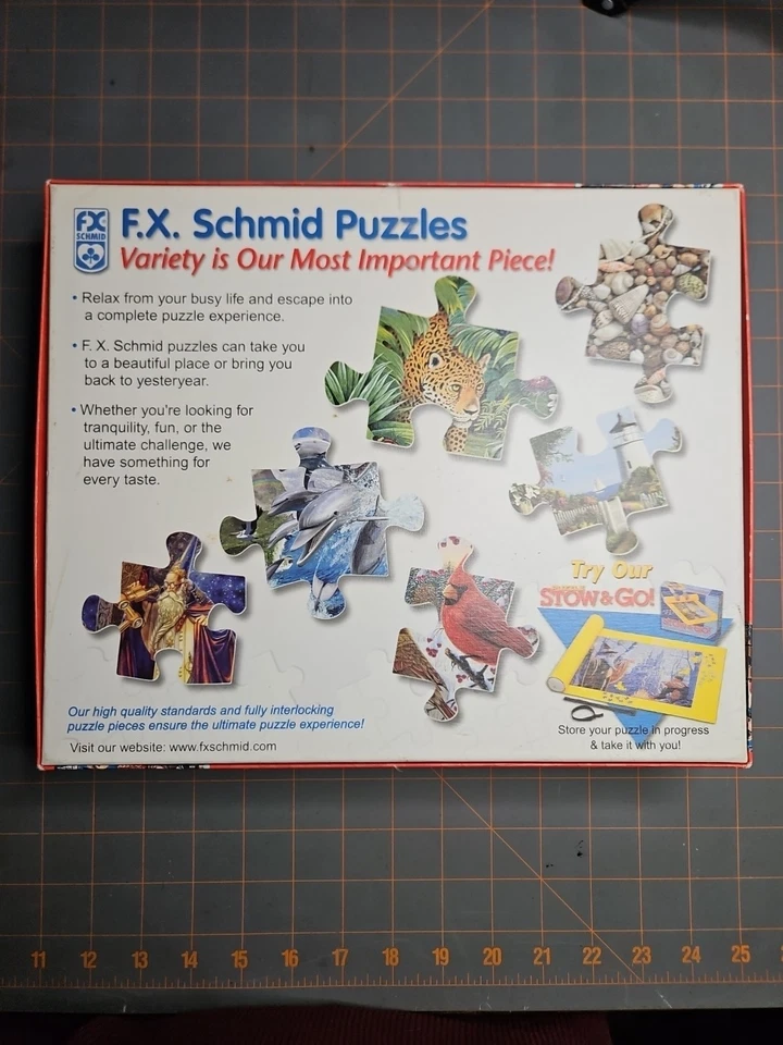 F.X. 2007 Rompecabezas Schmid 300 piezas gran formato quiosco Hollywood Foto 3 de 4