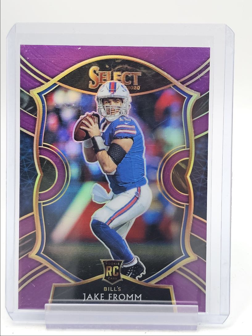 JAKE FROMM 2020 SELECT CONCOURSE ROOKIE PURPLE PRIZM BILLS RC /75 Q1605