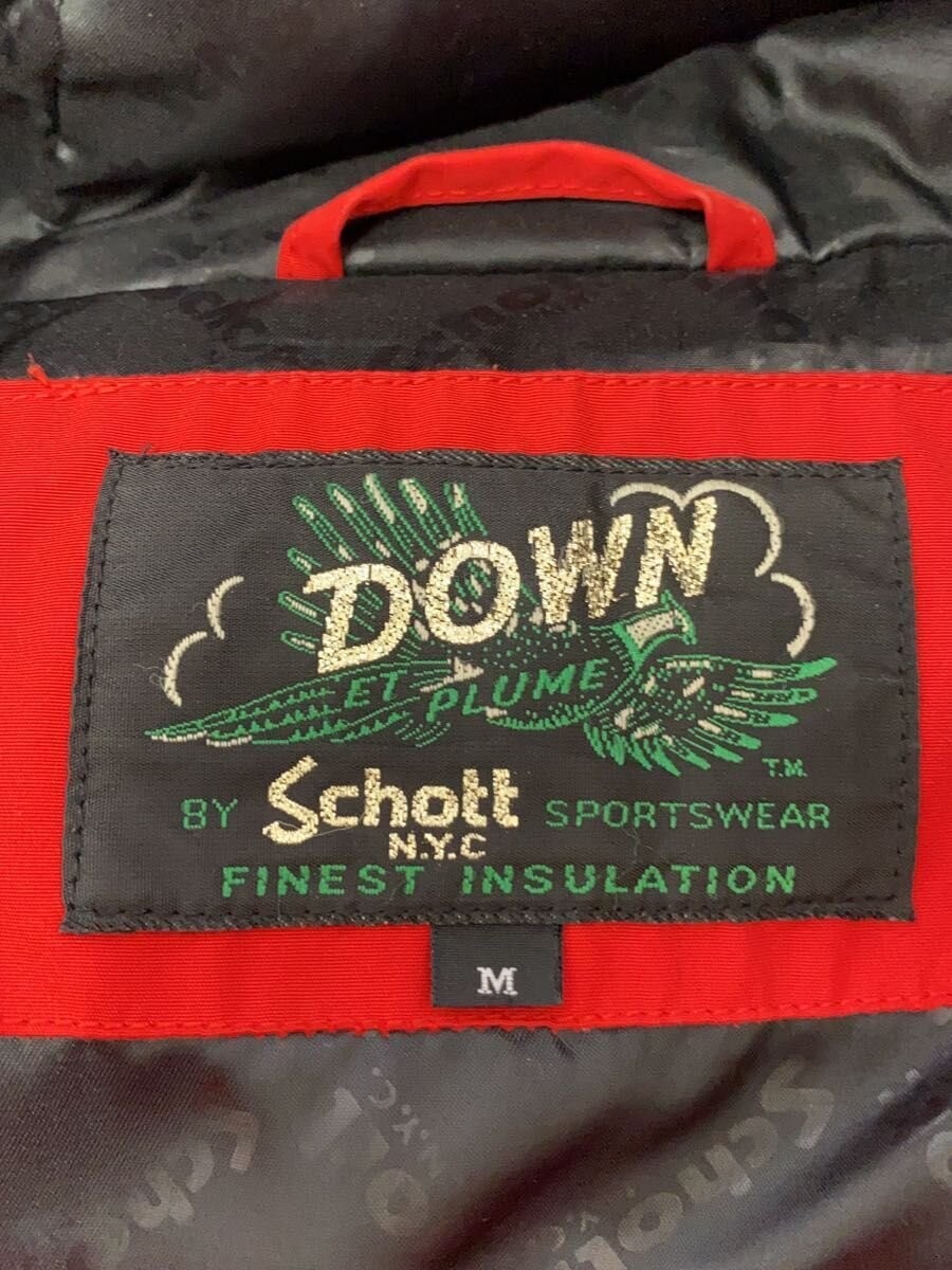 Schott Down Jacket, Medium, Polyester, Red, 31820… - image 3