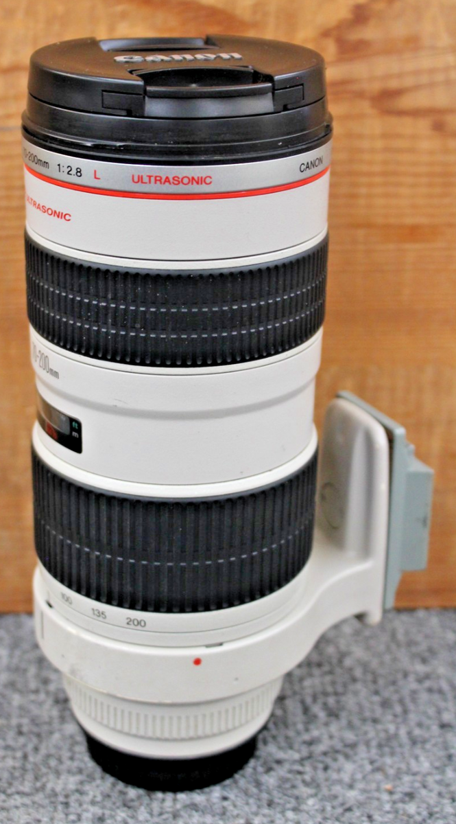 Canon Zoom Lens EF 70-200mm 1:2.8 L Ultrasonic w/ Lens Hood & Case