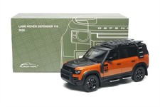 Almost Real 1/18 Land Rover Defender 110 2020 Orange Black Diecast Car Model