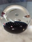 VTG CAITHNESS SCOTLAND “HELTER SKELTER” Millefiori Art Glass Paperweight 3” EUC! — photo 2