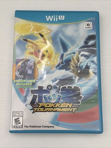 Pokken Tournament (Nintendo Wii U) Complete CIB Tested (No Card)