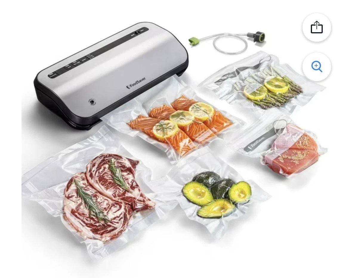 FoodSaver VS2270 14-Piece Starter Kit with Vacuum Seal Roll and Bags