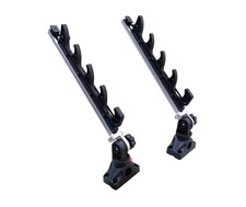 Brocraft Crappie Rod Holder/Transport Rack/Boat Rod Storage System 4 Rod Rack