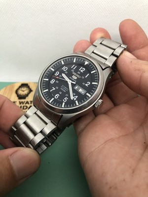 Seiko 5 Sports 7S36-03J0 SNZG11J1 Automatic Men's Blue Field