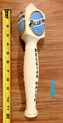 Blue Moon Beer Tap Handle Knob Keg Bar Brewing Top Draft Belgian White Ale