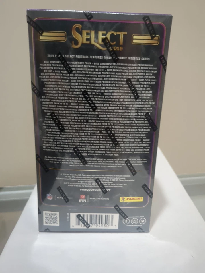 2019 Panini Select Football Premium 1st Off The Line Hobby Box Sealed - Image 2 of 2