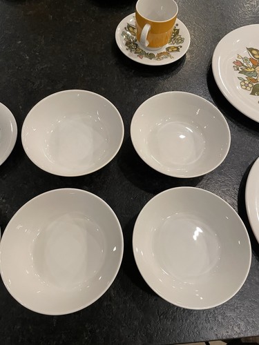 Vintage Royal Doulton 20 Piece Dinner S Set Forest Flower Pattern Mid Century - Picture 8 of 20