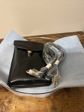 Black Shoulder Bag With Strap