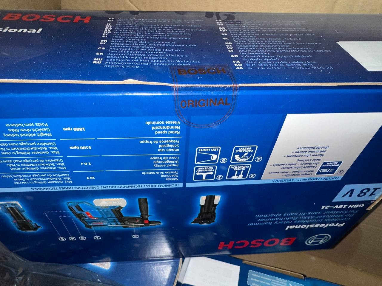 trapano avvitatore Bosch con batteria e borsa foto 3