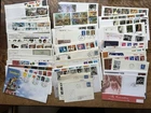 New ListingCollection Of 100 GB FIRST DAY COVERS, See Photos For Details, Lot 1