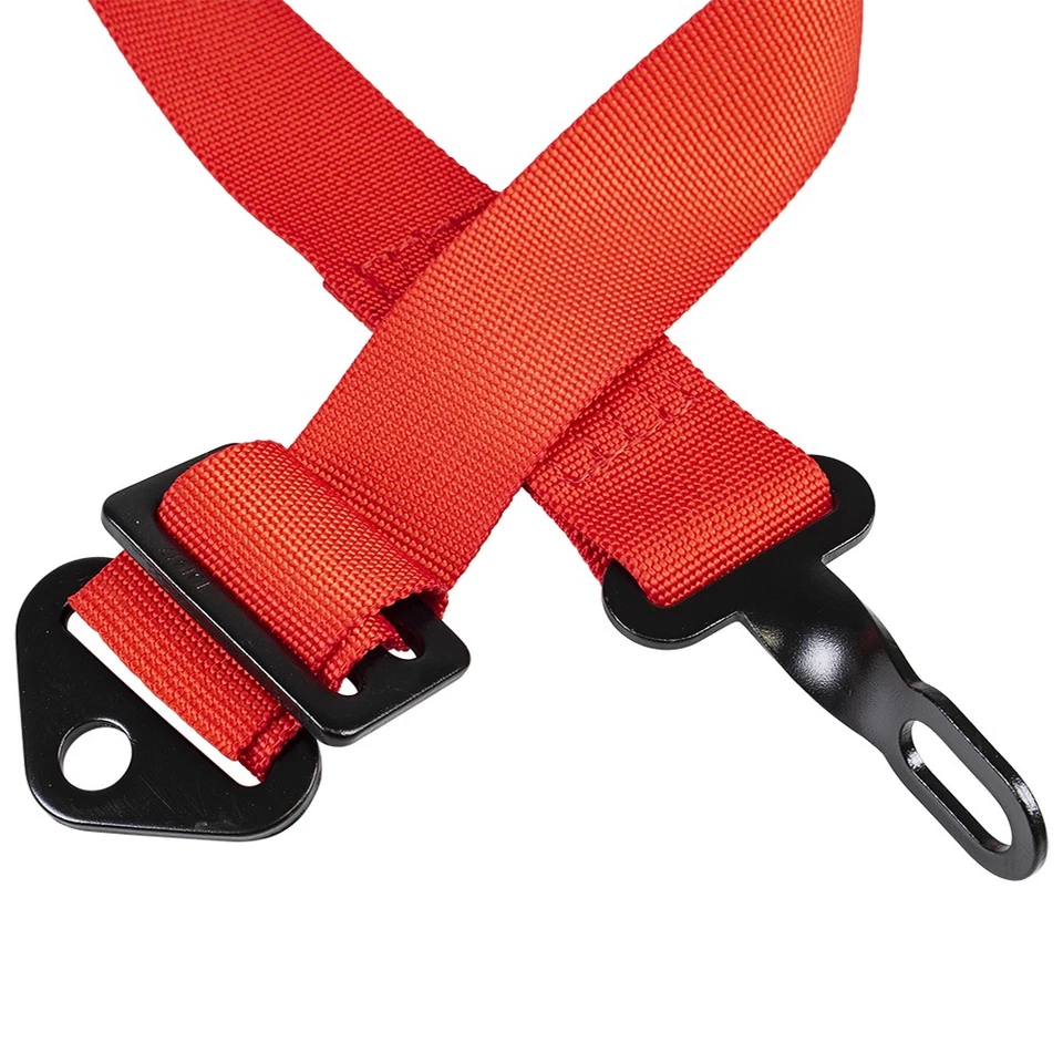 Subcinturón Pro-Armor 5to Punto para Arnés 4pt Can-Am Maverick Commander Rojo Foto 3 de 3