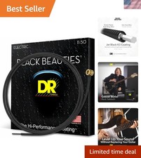Electric Guitar Strings, Black Beauties-Black Coated, 11-50 BKE-11