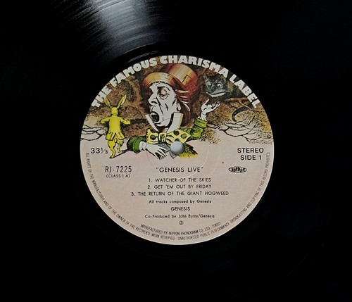 Genesis – Live (Rock Company '77 Professional Collection) Japanese LP - Picture 3 of 5