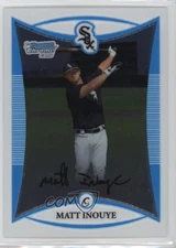 2008 Bowman Chrome Prospects Matt Inouye #BCP97 k0y