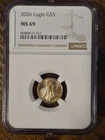 2026 Gold Eagle MS69 NGC Graded - Beautiful Coin~ 1/10th Troy Oz GOLD!