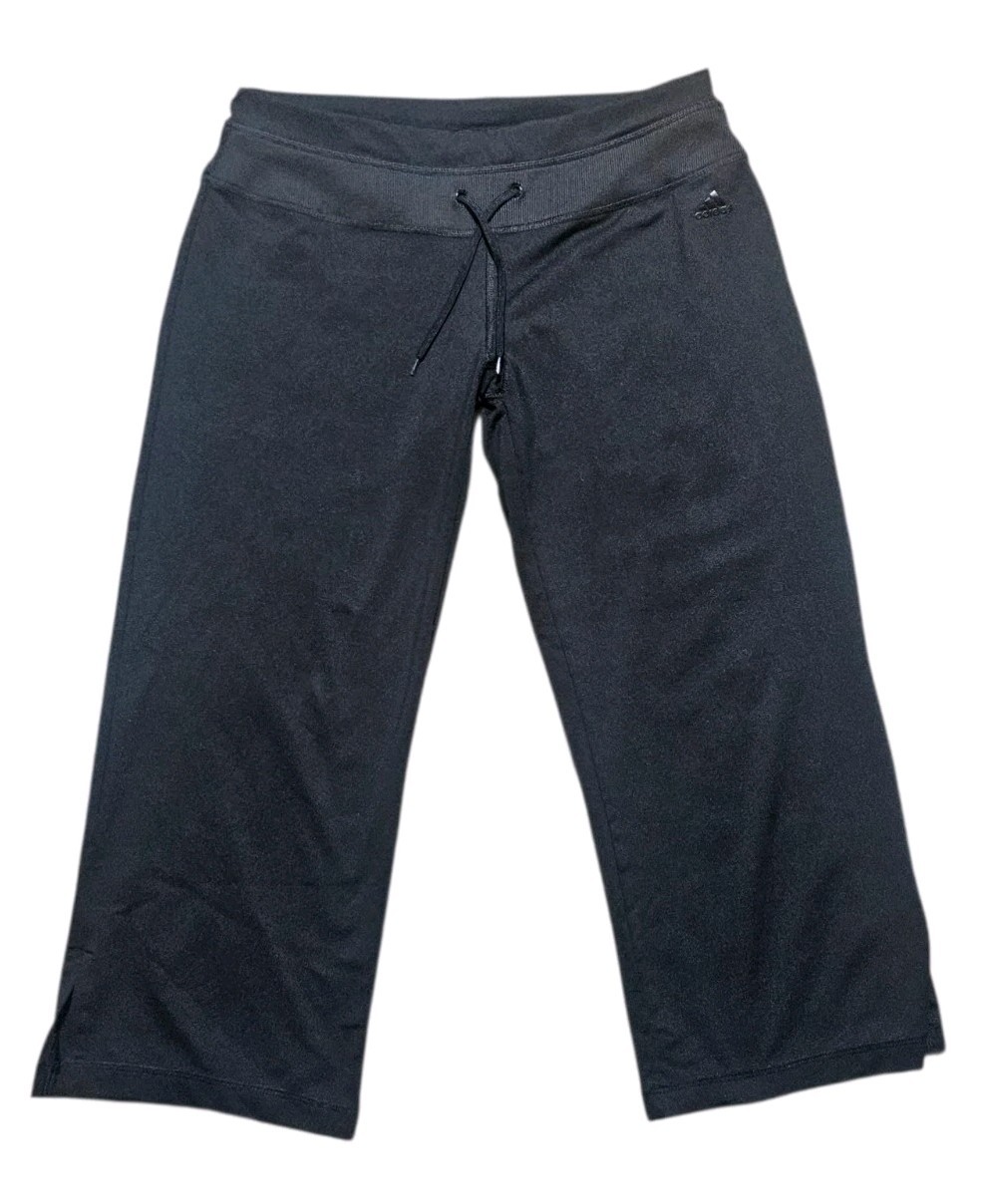 Adidas Climate Lite Cropped Athletic Yoga Pants Womans Size Med thumbnail 2