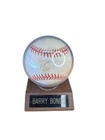 BARRY  BONDS   SIGNED  AUTO  ON   SWEET  SPOT  BASEBALL  W / HOLDER