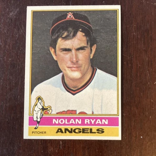 Topps 1976 Nolan Ryan #330 California Angels Baseball Card Base Set MLB