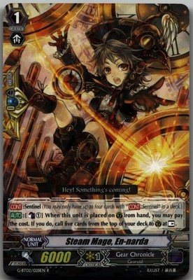 Steam Mage, En-narda R G-BT02: Soaring Ascent of Gale & Blossom G-BT02/028EN LP
