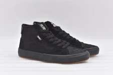 Women's Vans The Lizzie Suede High Top Skate Shoes in Fatigue Black, Size 7