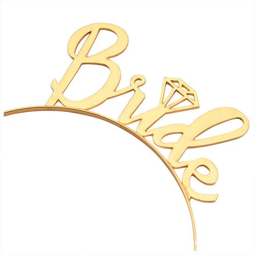 Bride To Be Hen Veil Sash Tiara Hens Night Bridal Shower Kitchen Tea Accessories - Picture 9 of 42