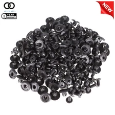 New 100 Pcs Nylon Rivets Retainer Bumper Fender Clips 8mm For Honda Acura US
