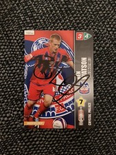 BEN WATSON - CRYSTAL PALACE FC FOOTBALL SIGNED PANINI CHAMPIONSHIP CARD