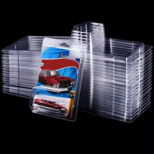 12er Pack Clear Protector Case Plastic Display For Hot Wheels & Matchbox Basic Cars - Bild 12 von 12