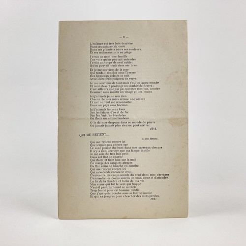 ROUSSELOT : INSTANCES . ENVOI SIGNÉ . CAHIERS DE L'ÉCOLE DE ROCHEFORT, 1941. EO - Photo 5/5