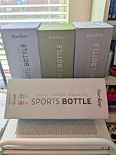 Finedine  Sports WaterBottle 64 oz Wide Mouth Insulated Stainless  Triple Vacuum