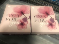 LOT of 2 GLOSSYBOX Empty Craft Storage Boxes - Only For You
