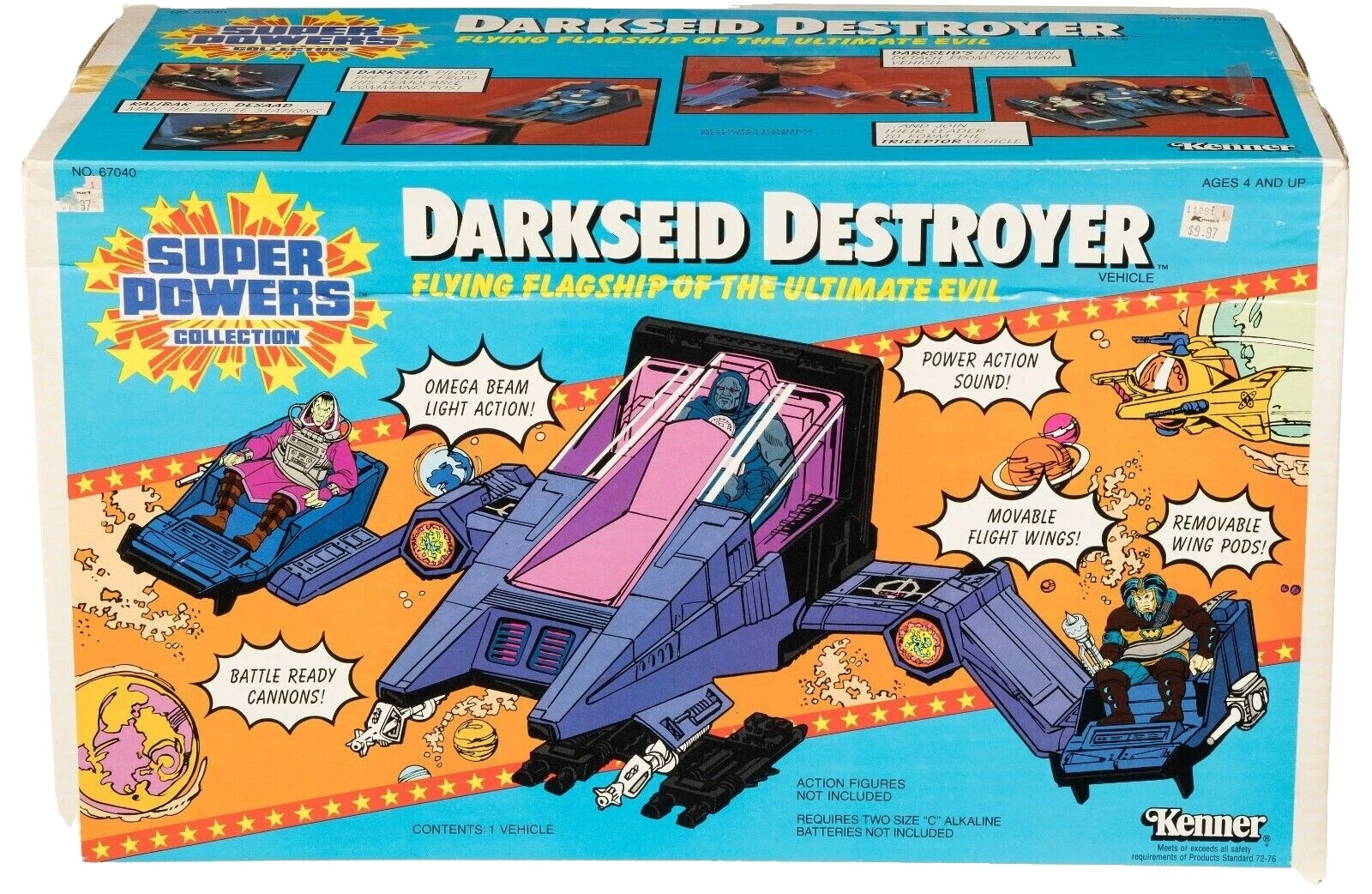 Figuras de acción de acción Kenner Darkseid