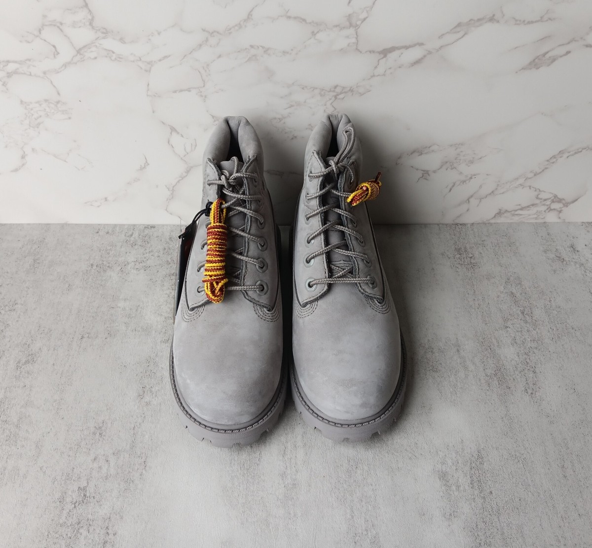 【希少】timberland 3eye grey TIMBERLAND KIDS/YOUTH PREMIUM 6-INCH WATERPROOF BOOTS 'LIGHT