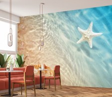 3D Starfish Sea ZHU61 Wallpaper Wall Mural Removable Self-adhesive Ann