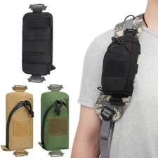 Men's Tactical Accessory Bag Nylon Waist Pack Molle Small Versatile Storage Bags