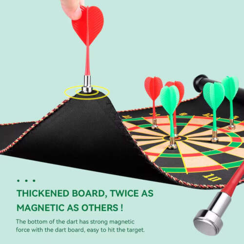 Double sided kids Magnetic dartboard - Picture 3 of 4