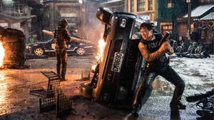 Bleeding steel jackie chan Silk poster 14 X 24 inch wallpaper