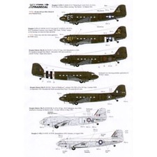 Xtradecal X72083 Douglas C-47 Dakota Skytrain/Dakota 1/72