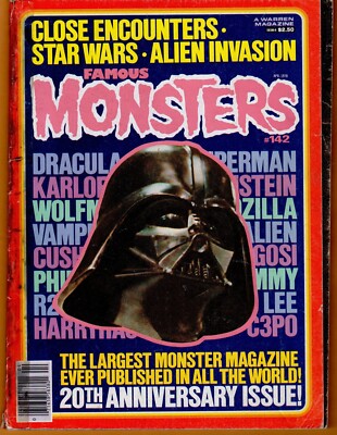 Famous Monsters マガジン STARWARS Famous Monsters Of Filmland #137 Star Wars Warren 1977