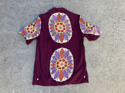 トップス 40s VIEW OF MIAMI ALOHA shirt vintage 40s VIEW OF MIAMI ALOHA shirt vintage