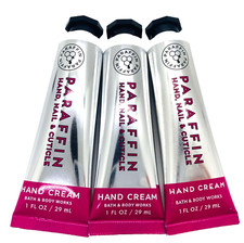 3-Pack Bath  Body Works PARAFFIN Mini Cream Hand Nail  Cuticle 1 oz Each
