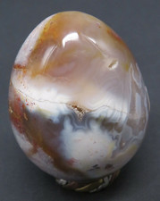 Minerały Kamień szlachetny Jajko - Agat z Madagaskaru - XXL DEKORACJA Jajka Wielkanocne - NOWE !!