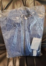Men's "new" Sonoma Super Soft Sweater Fleece. Full Zip. BLUE: Large. Free S/H