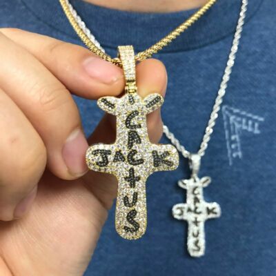 COLLANA A CATENA CACTUS JACK TRAVIS SCOTT - Foto 10